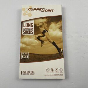 Copper Joint Copper Long Compression Socks Adult 2XL Copper Infused Nylon
